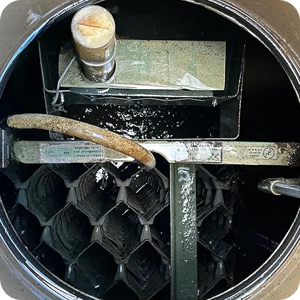 清掃後